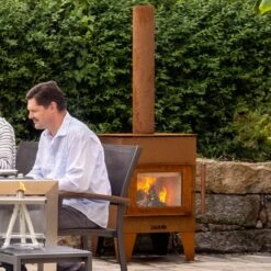 Gartenkamin OLE Cortenstahl Mit Optionalem Grillrost -Besten Kamin Laden gartenkamin grill feuercampus365 ole cortenstahl web6 1280x1280