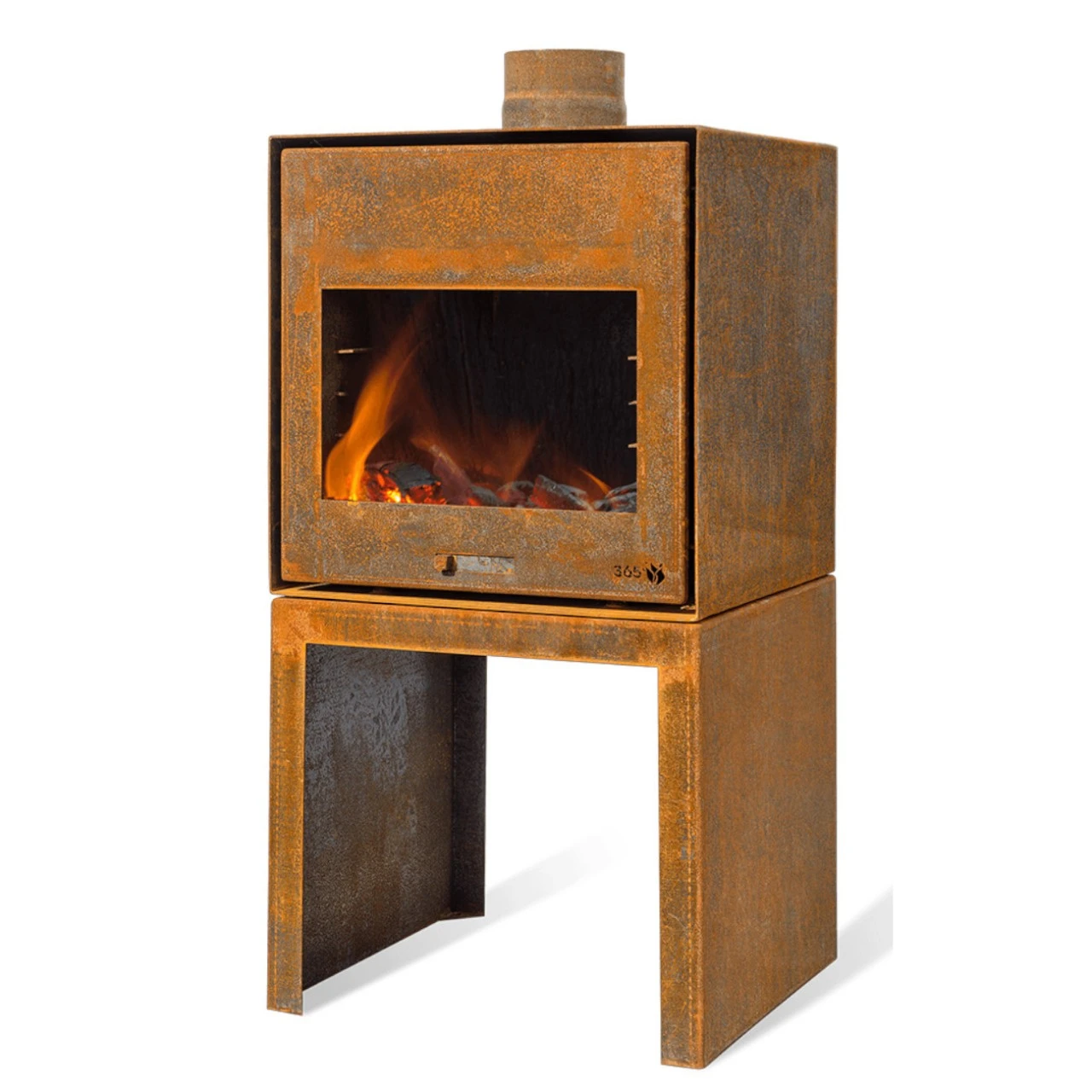 Gartenkamin Feuerschale RUNA Cortenstahl Optionales Grillrost 3 Gartenkamin Feuerschale RUNA Cortenstahl Optionales Grillrost