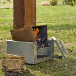 Gartenkamin TIBET Cortenstahl Mit Optionalem Grillrost 12 Gartenkamin TIBET Cortenstahl Mit Optionalem Grillrost -Besten Kamin Laden gartenkamin grill feuercampus365 tibet web5 1280x1280