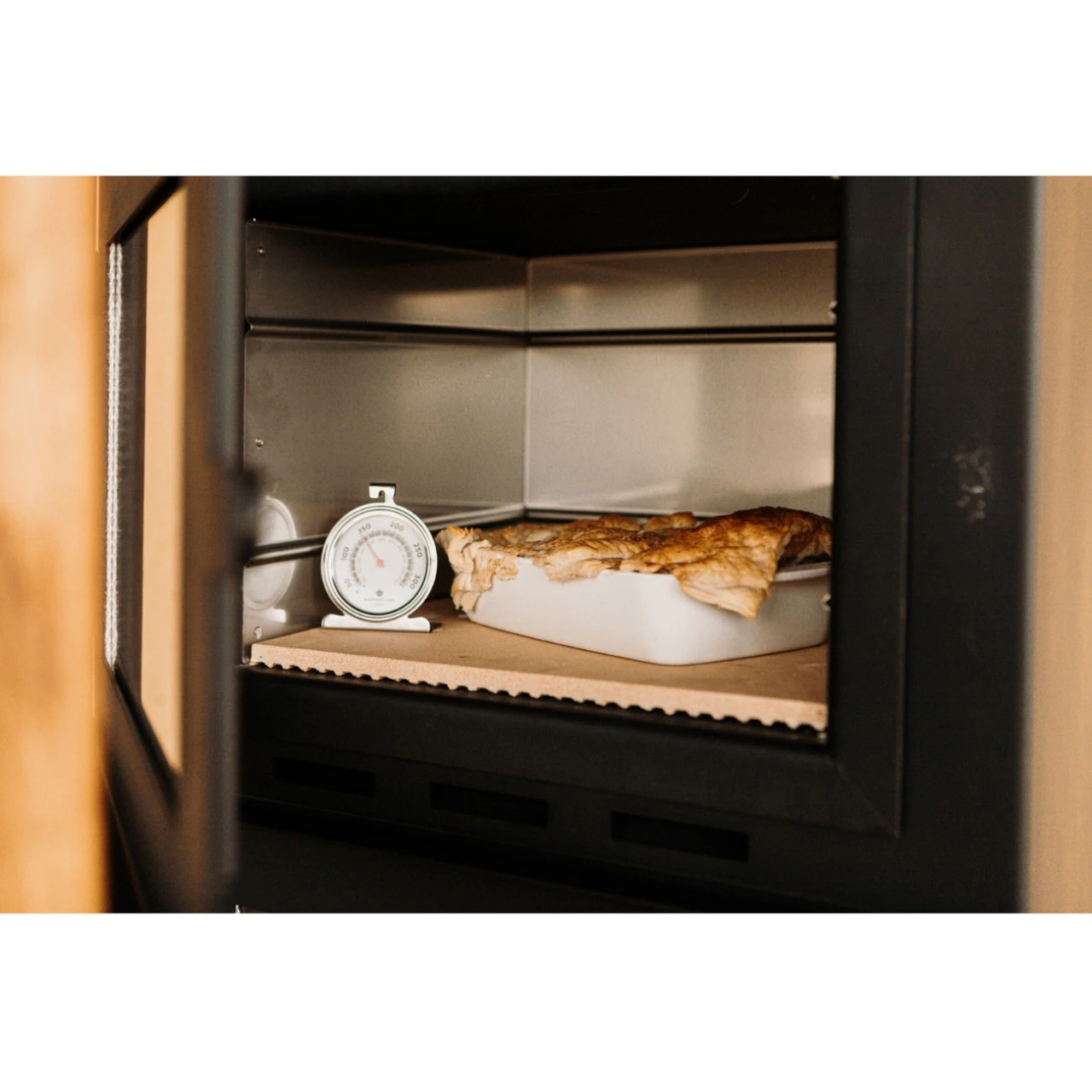 Gartenkamin ARVED Pizzaofen Backofen Schwarz 6 Gartenkamin ARVED Pizzaofen Backofen Schwarz – Bild 4