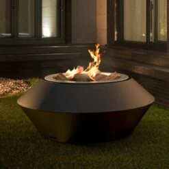 Operetta Designer Feuerschale Gartenkamin Optional Grill