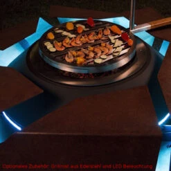 Stravaganza Designer Feuerschale Gartenkamin Optional Grill -Besten Kamin Laden glammfire stravaganza grillrost ledHdDauO8kAg2Wy 1280x1280