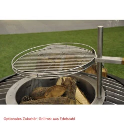 Stravaganza Designer Feuerschale Gartenkamin Optional Grill -Besten Kamin Laden glammfire stravaganza grillrost2 1280x1280 2