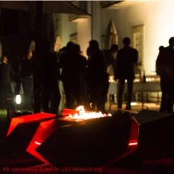 Stravaganza Designer Feuerschale Gartenkamin Optional Grill -Besten Kamin Laden glammfire stravaganza led1 1280x1280