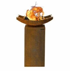 Gartenkamin Feuerschale Grill AKIRA Mit Podest Cortenstahl -Besten Kamin Laden grill gartenkamin feuercampus365 akira podest cortenstahl web5 1280x1280