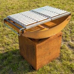 Gartenkamin Feuerschale Grill AKIRA Mit Podest Cortenstahl -Besten Kamin Laden grill gartenkamin feuercampus365 akira podest cortenstahl web9 1280x1280