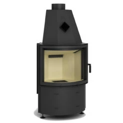 Prisma KR Warmluft-Kamineinsatz 9kW Mit Panorama Glasscheibe