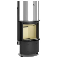 Prisma MRH Warmluft-Kamineinsatz 8kW Hebetür Panoramascheibe