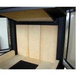 Volcano 3PLH Panorama Kamineinsatz 11kW Dreiseitig Schwarz -Besten Kamin Laden hajduk volcano 3plh detail 1280x1280