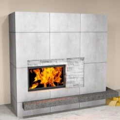 Volcano 1VT Slim Kamineinsatz 11kw -Besten Kamin Laden hajduk volcano at int2 1280x1280