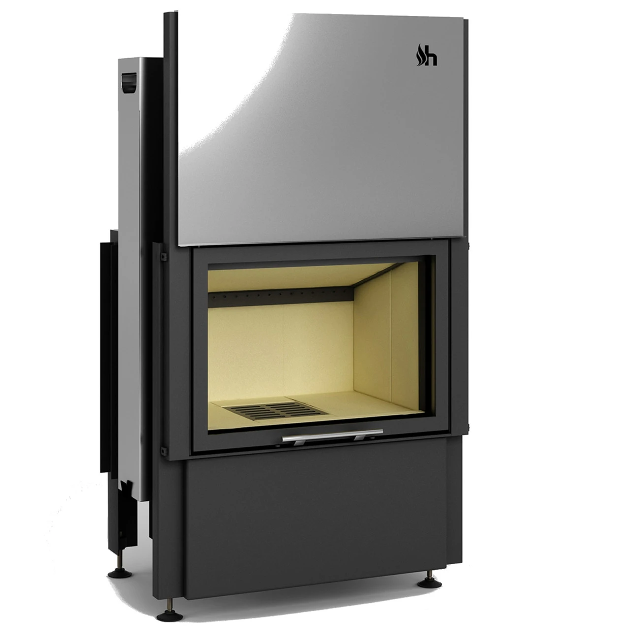 Volcano WH18 Wassergeführter Kamineinsatz 18kW Hebetür 3 Volcano WH18 Wassergeführter Kamineinsatz 18kW Hebetür