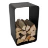 O-förmige Schwarze Holzablage / Holzkorb Aus Stahl -Besten Kamin Laden holzablage o tit 1280x1280