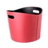 Holzkorb Rund Rot Aus Imitierten Leder -Besten Kamin Laden holzkorb 98 271 tit 1280x1280
