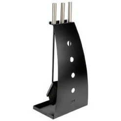 Pisla Design By HTT Kaminbesteck Honka Schwarz- 4 Teilig