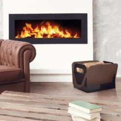 Hoya Designer Holzkorb Aus Aluminium Schwarz Und Bronze -Besten Kamin Laden hoya holzkorb designer pelletkorb schwarz bronze web3 1280x1280