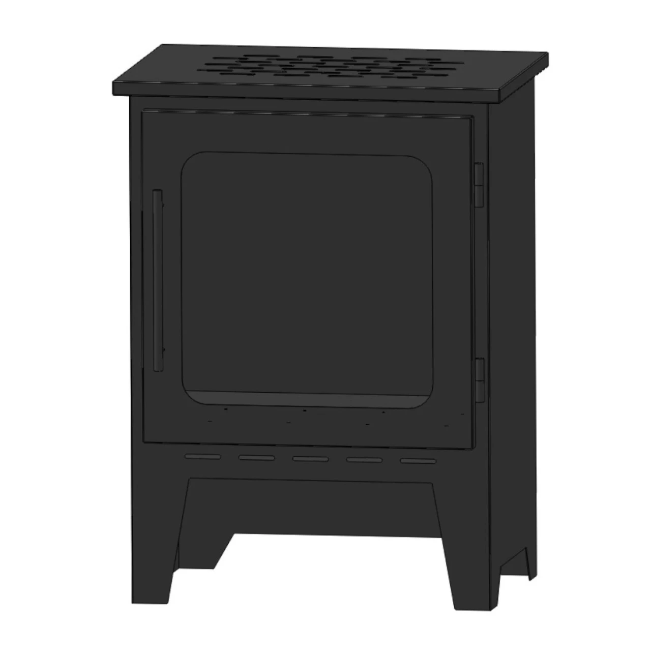 Incoza I Ethanolkamin Kaminofen Schwarz 10 Incoza I Ethanolkamin Kaminofen Schwarz – Bild 8