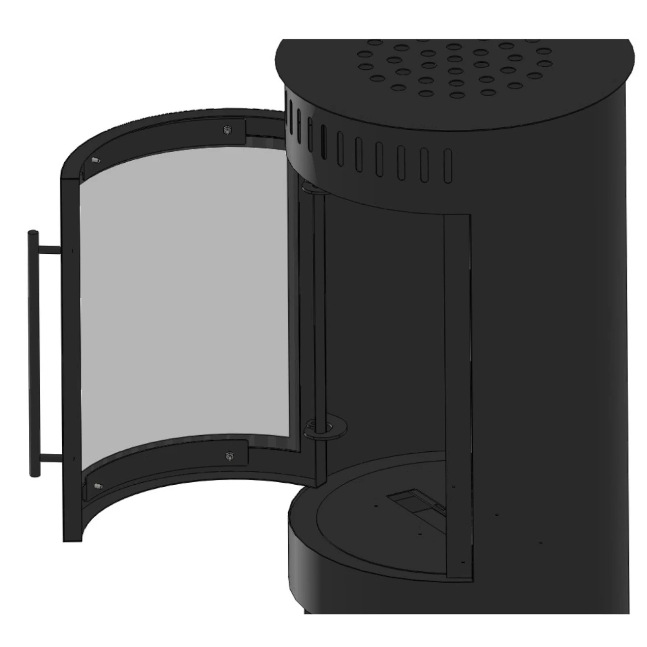 Incoza IV Ethanolkamin Kaminofen Schwarz 15 Incoza IV Ethanolkamin Kaminofen Schwarz – Bild 13