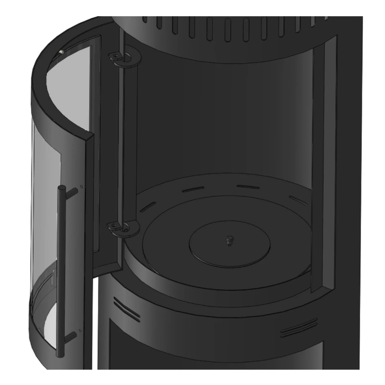 Incoza IV Ethanolkamin Kaminofen Schwarz 13 Incoza IV Ethanolkamin Kaminofen Schwarz – Bild 11