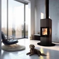 Inga Panorama Kaminofen 8kW 3 Sichtscheiben -Besten Kamin Laden inga kaminofen holzofen kamin web5 1280x1280