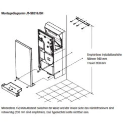 Mitsubishi Electric Jet Towel Slim Händetrockner Weiss 21 Mitsubishi Electric Jet Towel Slim Händetrockner Weiss -Besten Kamin Laden jet towel slim masse4 1280x1280