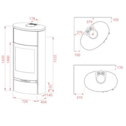 Jubilee 35M Speckstein Speicher-Kaminofen 7kW -Besten Kamin Laden jubilee 35 M speckstein masseemfwtGylGnLOc 1280x1280
