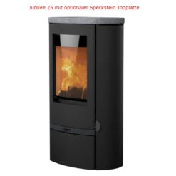 Jubilee 25 Kaminofen 6kW Schwarz -Besten Kamin Laden jubilee25 mit toplatte optional 1280x1280