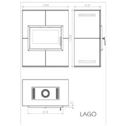 Lago Grau Kaminbausatz 11kW -Besten Kamin Laden kaminbausatz lago kamin masse 1280x1280 1
