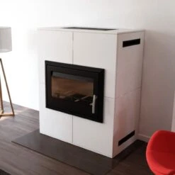 Lago Weiß Kaminbausatz 11kW