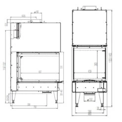 Panorama Kamineinsatz 48x72x51 S3 15kW DIBt -Besten Kamin Laden kamineinsatz 48x72x51 masse2 1280x1280