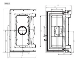 Panorama Kamineinsatz 75x35x45 S3 10kW 12 Panorama Kamineinsatz 75x35x45 S3 10kW -Besten Kamin Laden kamineinsatz 75x35x45 S3 masse1 1280x1280