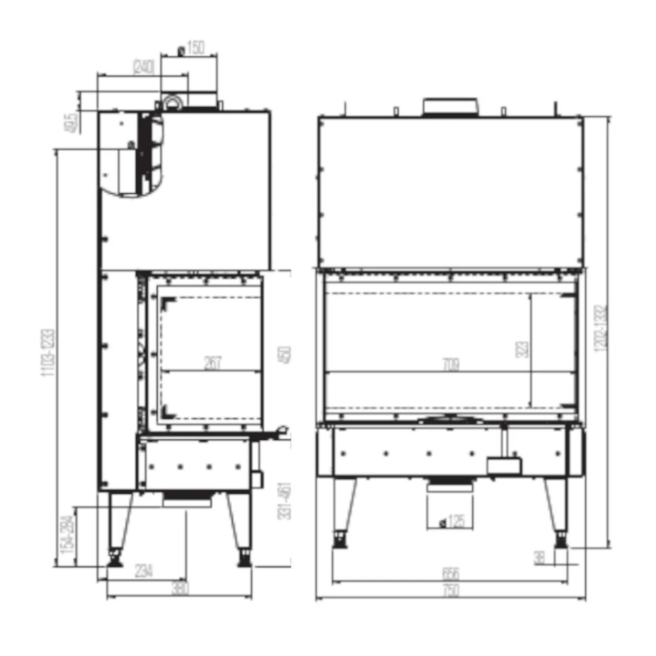 Panorama Kamineinsatz 75x35x45 S3 10kW 8 Panorama Kamineinsatz 75x35x45 S3 10kW – Bild 6
