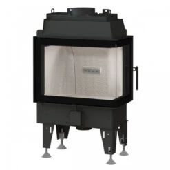 Feel 8CP Eck-Kamineinsatz 8kW Für Niedrigenergiehäuser