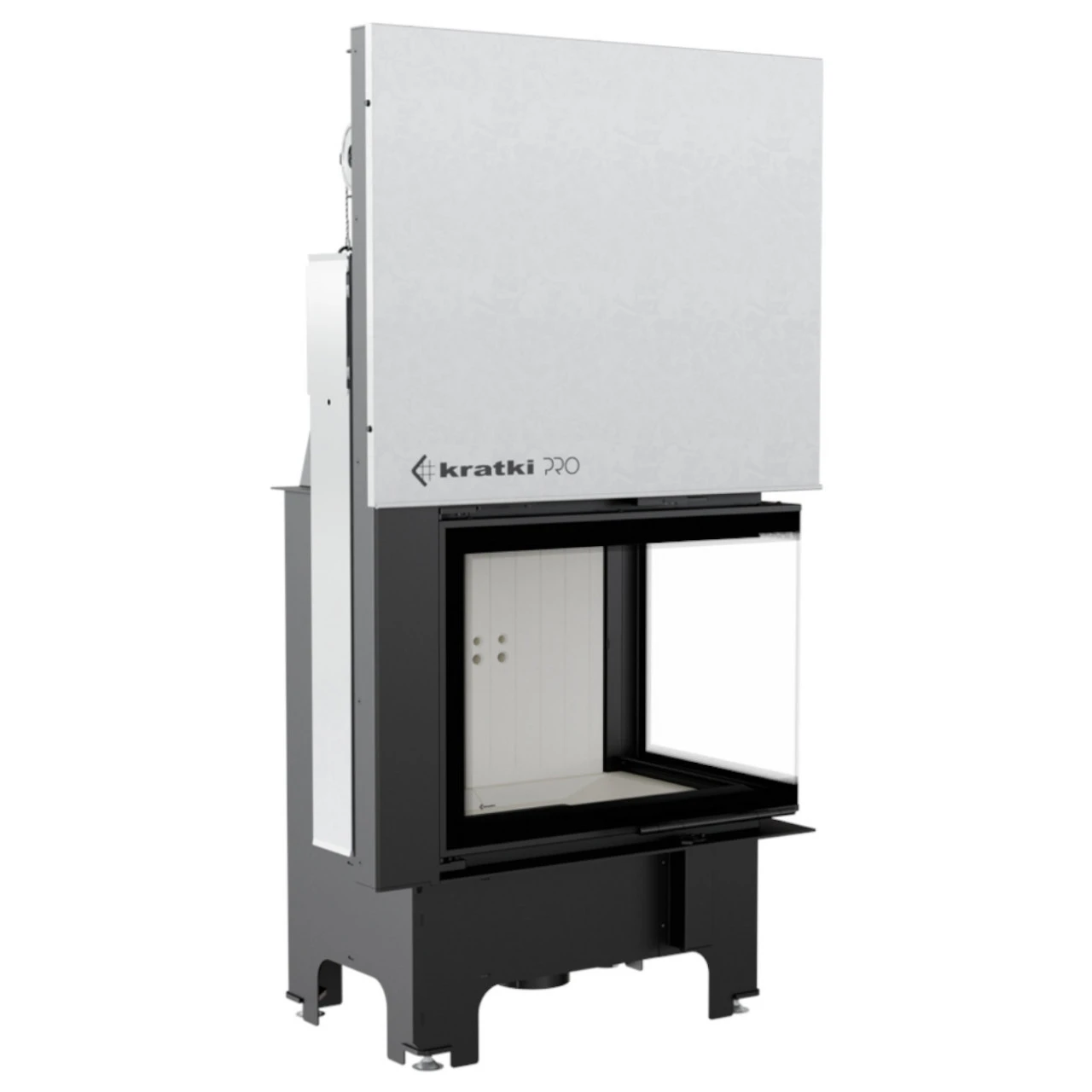 Eck-Kamineinsatz VNP Rechts 12kW Hebetür 5 Eck-Kamineinsatz VNP Rechts 12kW Hebetür – Bild 3