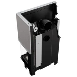 Eck-Kamineinsatz VNP Rechts 14kW Hebetür -Besten Kamin Laden kamineinsatz vnp 810 410 hinten 1280x1280