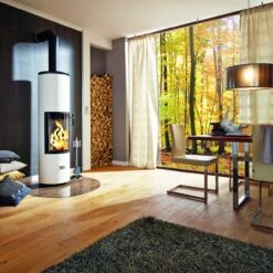 Solitherm Speicher-Kaminofen Weiß 6kW DIBT -Besten Kamin Laden kaminofen cera solitherm weiss web2 1280x1280