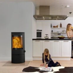 Prestige Basic Stahl Kaminofen 5kW Schwarz -Besten Kamin Laden kaminofen prestige basic stahl web1 1280x1280