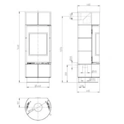 Atika Keramik Extra Schwarz Kaminofen 7kW 15 Atika Keramik Extra Schwarz Kaminofen 7kW -Besten Kamin Laden kaminofen atika keramik extra masse 1280x1280