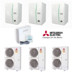 Zubadan Inverter Mit Hydromodul Kaskade Set Mit 69 Kw - Z 3.23 Heizen