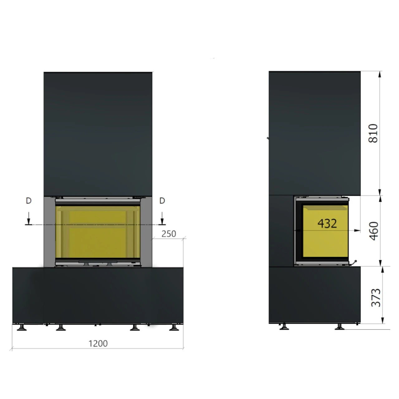 Panorama Keramik Kaminbausatz Mit Bank 3XLTH 6kW 11 Panorama Keramik Kaminbausatz Mit Bank 3XLTH 6kW – Bild 9