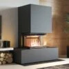 Panorama Keramik Kaminbausatz Mit Bank 3XLTH 6kW -Besten Kamin Laden keramik bausatz mit bank 3xlth web2 1280x1280