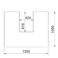 KL1000 Beton Systemkamin Kaminbausatz 6kW -Besten Kamin Laden kl1000 beton systemkamin glasplatte optional 1280x1280