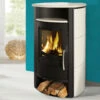 Caron Aqua Wasser Kaminofen 7+3 KW Schwarz Mit Kacheln Ahorn -Besten Kamin Laden koppe caron aqua ahorn schwarz tit 1280x1280 1