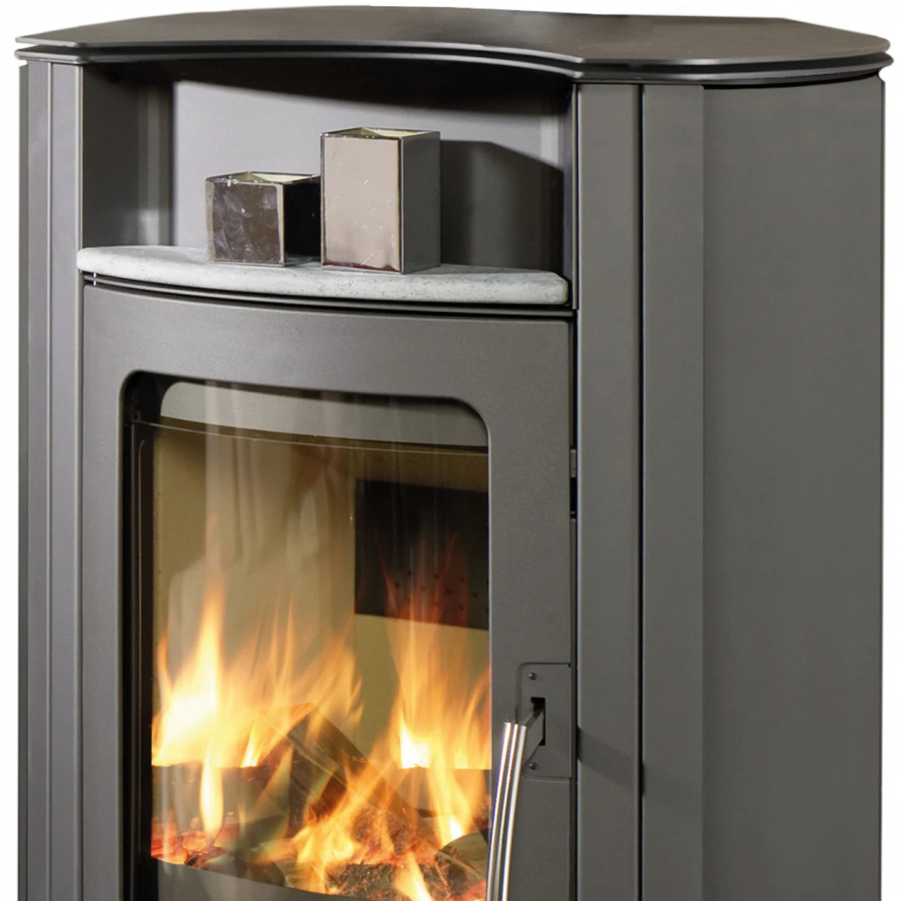 Caron Aqua Wasser Kaminofen 7+3 KW Gussgrau 5 Caron Aqua Wasser Kaminofen 7+3 KW Gussgrau – Bild 3