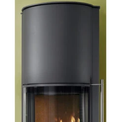 Nexus Aqua 180° Panorama Wasser Kaminofen 3+5 KW Gussgrau -Besten Kamin Laden koppe nexus aqua gussgrau oben 1280x1280 1