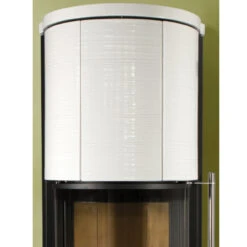 Nexus Aqua 180° Panorama Wasser Kaminofen 3+5 KW Kachel Weiß -Besten Kamin Laden koppe nexus aqua kacheln weiss oben 1280x1280