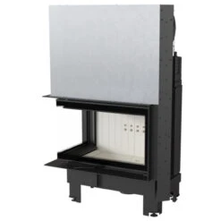 MBM Warmluft-Eckkamineinsatz Linksverglast 10kW Hebetür -Besten Kamin Laden kratki mbm g links3 1280x1280