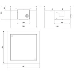 Outdoor Einbau Gaskamin / Heizstrahler 48x48 Mit 13 KW -Besten Kamin Laden kratki aqf03 einbau gaskamin heizstrahler masse 1280x1280