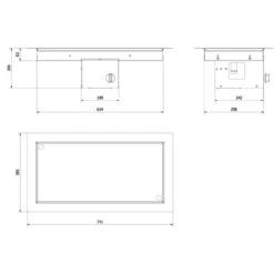 Outdoor Einbau Gaskamin / Heizstrahler 73x39 Mit 13kW 12 Outdoor Einbau Gaskamin / Heizstrahler 73x39 Mit 13kW -Besten Kamin Laden kratki aqf06 einbau gaskamin heizstrahler masse 1280x1280