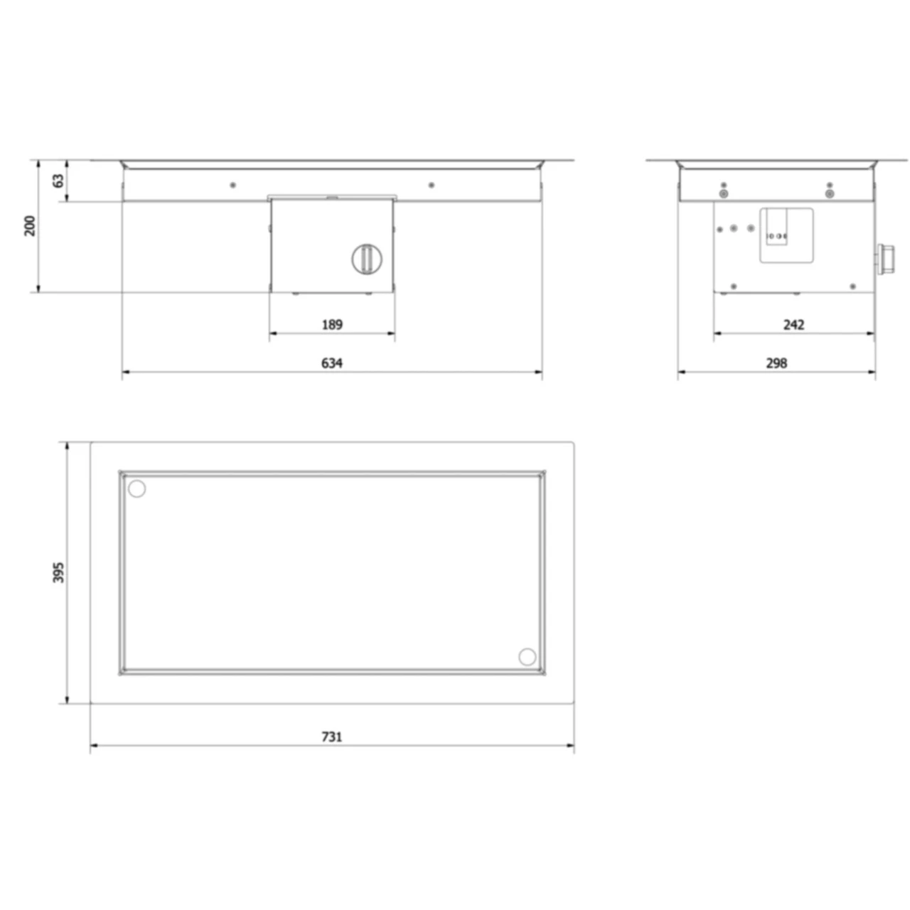 Outdoor Einbau Gaskamin / Heizstrahler 73x39 Mit 13kW 7 Outdoor Einbau Gaskamin / Heizstrahler 73x39 Mit 13kW – Bild 5