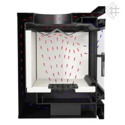 Arke 80 Warmluftkaminkassette 12kW Mit Ventilator -Besten Kamin Laden kratki arke kaminkassette luft 1280x1280